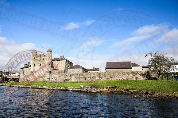 St. Patrick's Day celebrations in Enniskillen, County Fermanagh.