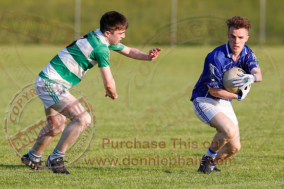 Teemore (3-15) V Devenish (2-9) in Minor GAA Football League Divison 4.
