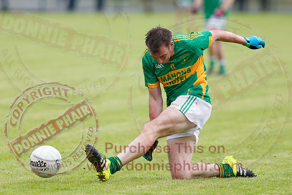 Irvinestown (1-7) V Roslea (1-8) in Senior GAA Football League Division 1.
