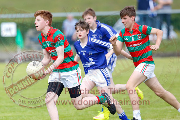 Lisnaskea (7-15) V Kinawley (2-15) in GAA Football U14 A Semi-Final.