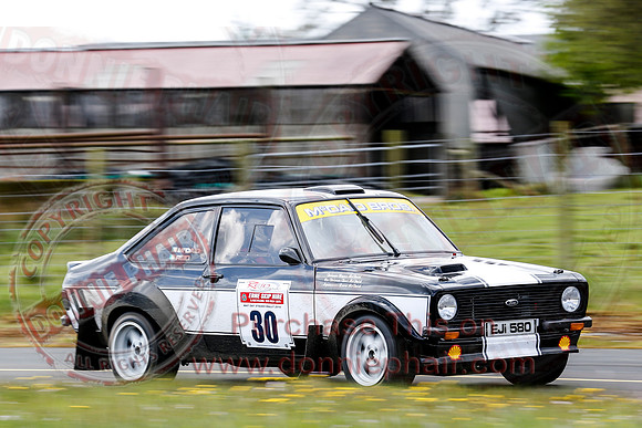 The Enniskillen Motor Club May Day Rally at Enniskillen Airport.