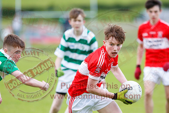 Teemore (3-7) V Belnaleck (1-12) in Minor GAA Football League Division 4 Final.