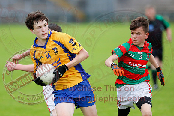 Enniskillen Gaels (3-11) V Derrygonnelly (0-9) in Minor GAA Football Division 1 Final.