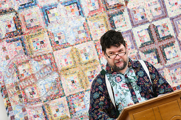 A Patchwork of Words in Enniskillen Presbyterian Hall.