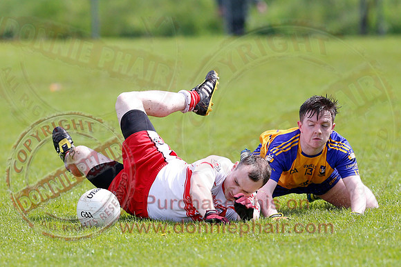 St. Pats Donagh (1-8) V Enniskillen Gaels (1-4) in Senior GAA Football League Division 2.