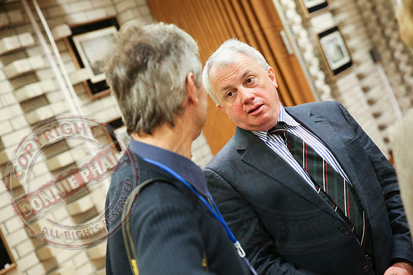 Paul Murray discusses and lectures about Bram Stoker in Enniskillen Library.