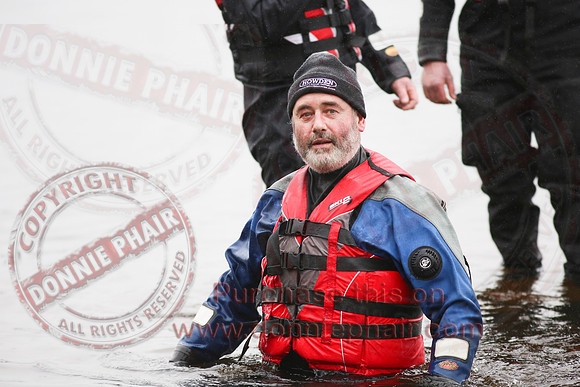 Galloon Island Charity Swim on New Years Day.