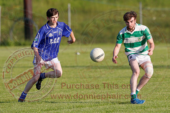 Teemore (3-15) V Devenish (2-9) in Minor GAA Football League Divison 4.