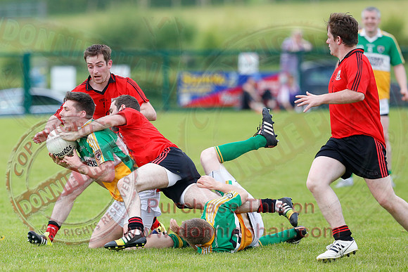 Derrylin (2-12) V Brookeborough (1-5) in Senior GAA Football League Division 2.