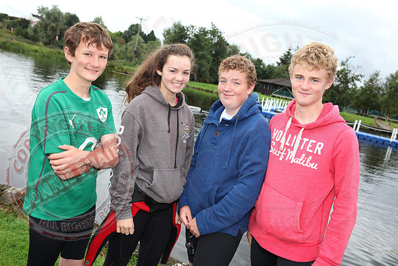 Charity Swim in Erne River in aid of RNLI.