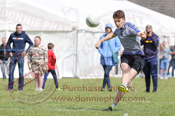 Derrygonnelly Harps Hooley on the Pitch - Free Kick Challenge - Fear the Free-30