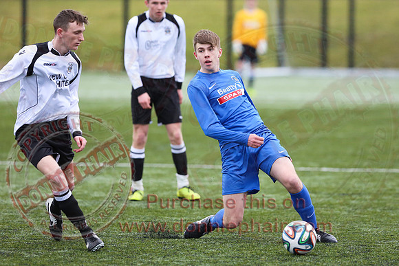 Ballinamallard United III (3) V Lisburn Distillery (3) in IFA Youth League