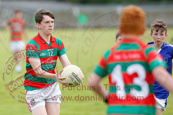 Lisnaskea (7-15) V Kinawley (2-15) in GAA Football U14 A Semi-Final.