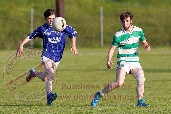 Teemore (3-15) V Devenish (2-9) in Minor GAA Football League Divison 4.