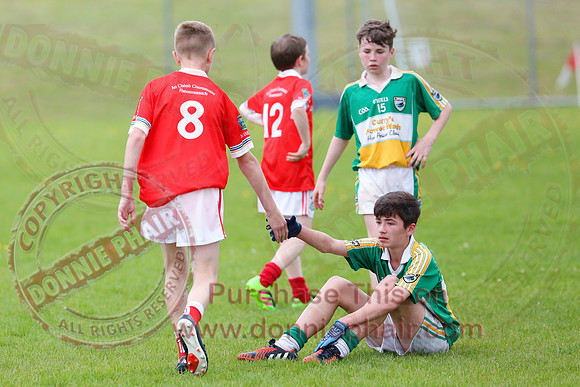 Newtownbutler (3-15) V Derrylin (2-6) in GAA Football U14 Division 2 Final.