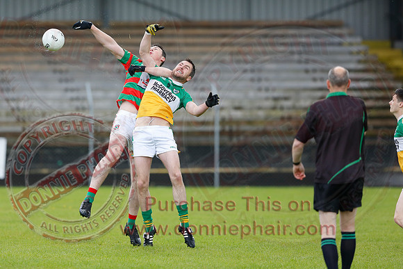 Lisnaskea (2-16) V Derrylin (2-8) in Senior GAA Football League Division 2.