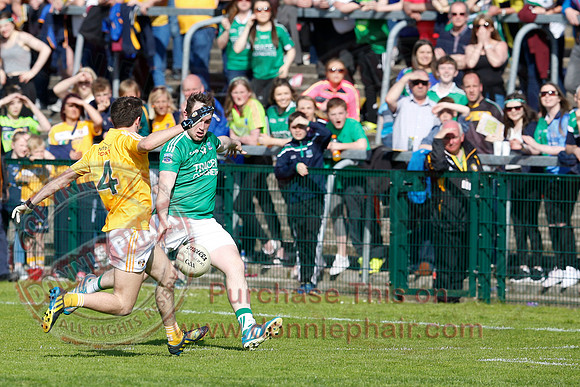 Fermanagh (1-12) V Antrim (0-9) in Ulster Senior GAA Football Championship, First Round.