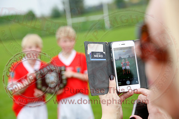 Newtownbutler (3-15) V Derrylin (2-6) in GAA Football U14 Division 2 Final.