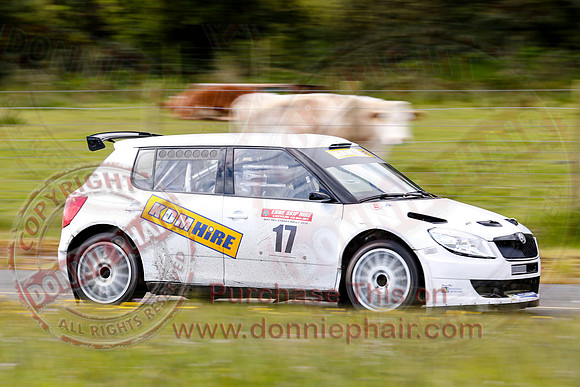 The Enniskillen Motor Club May Day Rally at Enniskillen Airport.