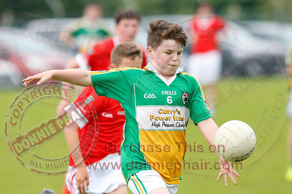 Newtownbutler (3-15) V Derrylin (2-6) in GAA Football U14 Division 2 Final.