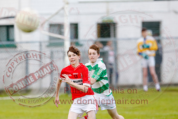 Teemore (3-7) V Belnaleck (1-12) in Minor GAA Football League Division 4 Final.