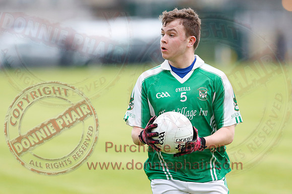 Irvinestown (1-7) V Roslea (1-8) in Senior GAA Football League Division 1.