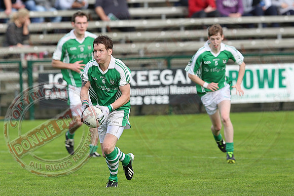 Roslea (1-12) V Belcoo (1-9) in Senior GAA Football Championshp Final.