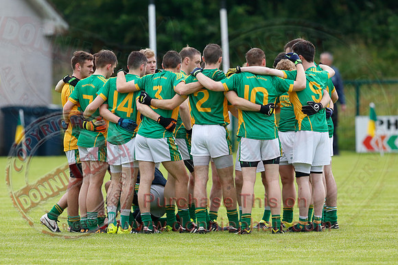 Irvinestown (1-7) V Roslea (1-8) in Senior GAA Football League Division 1.