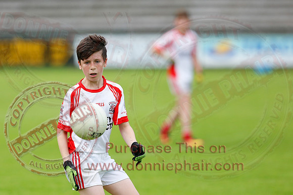 Belnaleck (6-9) V Irvinestown (4-7) in U14 B GAA Football Championship Final.