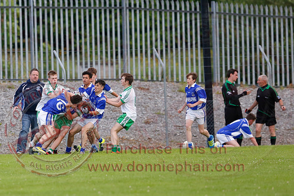 Kinawley (3-13) V St. Joseph's Ederney (0-7) in Minor GAA Football League Division 3 Final.