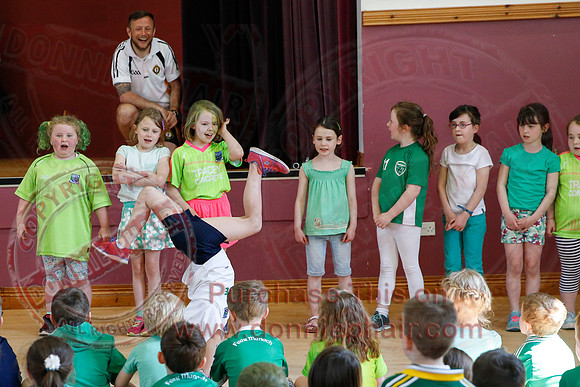 "5 star Girl" and "Go Green For Fermanagh" winner Kate McDade.-