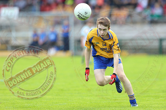 Enniskillen Gaels (2-18) V Ederney (0-3) in U16 Juvenile GAA Football Championship Final.