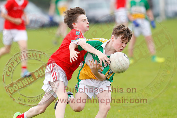Newtownbutler (3-15) V Derrylin (2-6) in GAA Football U14 Division 2 Final.