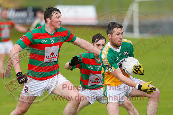 Lisnaskea (2-16) V Derrylin (2-8) in Senior GAA Football League Division 2.