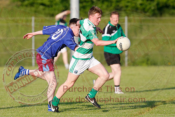 Teemore (3-15) V Devenish (2-9) in Minor GAA Football League Divison 4.