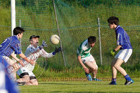 Teemore (3-15) V Devenish (2-9) in Minor GAA Football League Divison 4.