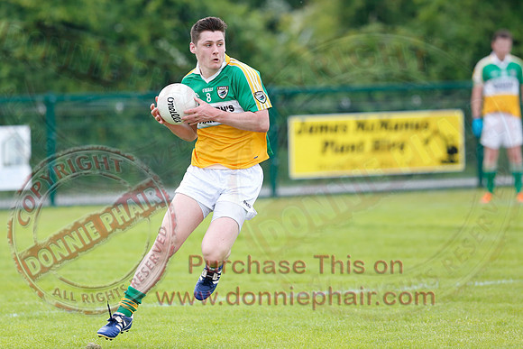 Derrylin (2-12) V Brookeborough (1-5) in Senior GAA Football League Division 2.