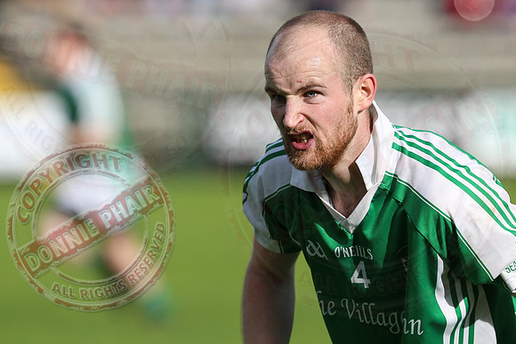 Roslea (1-12) V Belcoo (1-9) in Senior GAA Football Championshp Final.