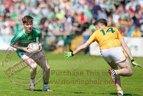 Fermanagh (2-9) V Antrim (4-10) in Ulster Minor GAA Football Championship First Round.