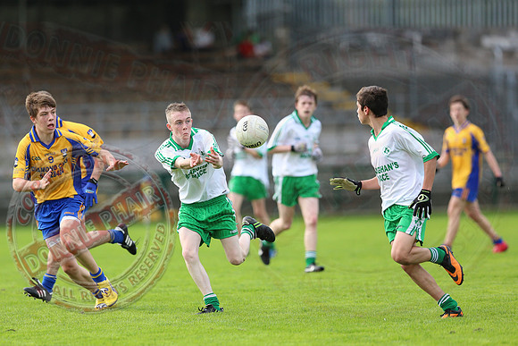 Enniskillen Gaels (2-18) V Ederney (0-3) in U16 Juvenile GAA Football Championship Final.