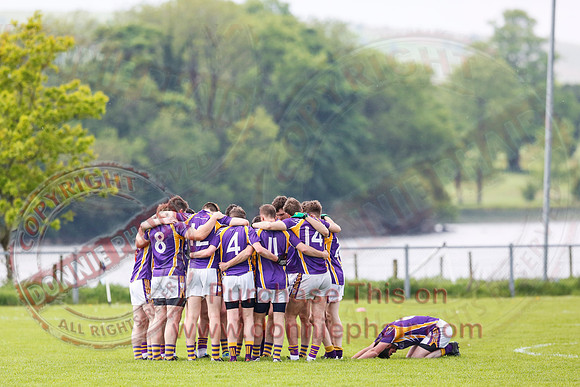 Belcoo (1-8) V Derrygonnelly (1-15) in Senior GAA Football League Division 1.