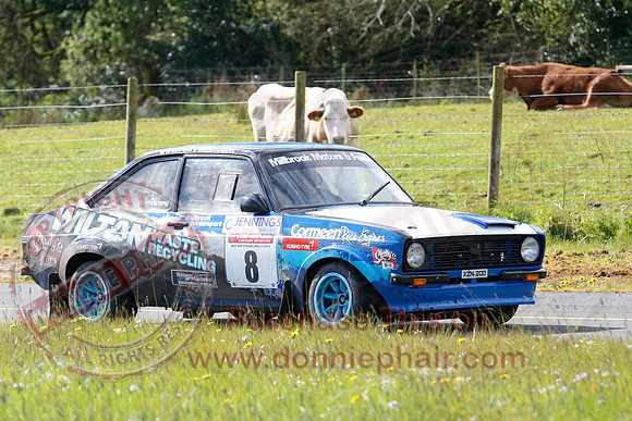 The Enniskillen Motor Club May Day Rally at Enniskillen Airport.