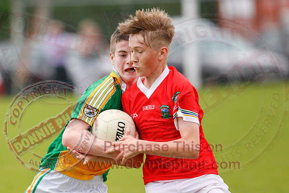 Newtownbutler (3-15) V Derrylin (2-6) in GAA Football U14 Division 2 Final.