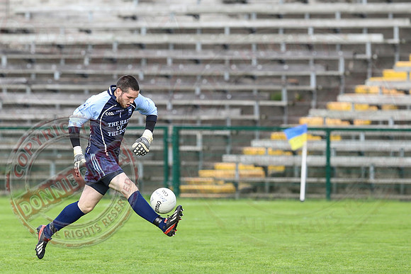 Roslea (1-12) V Belcoo (1-9) in Senior GAA Football Championshp Final.