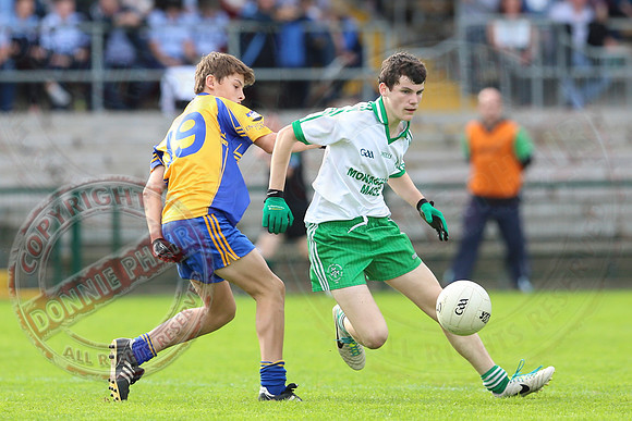 Enniskillen Gaels (2-18) V Ederney (0-3) in U16 Juvenile GAA Football Championship Final.