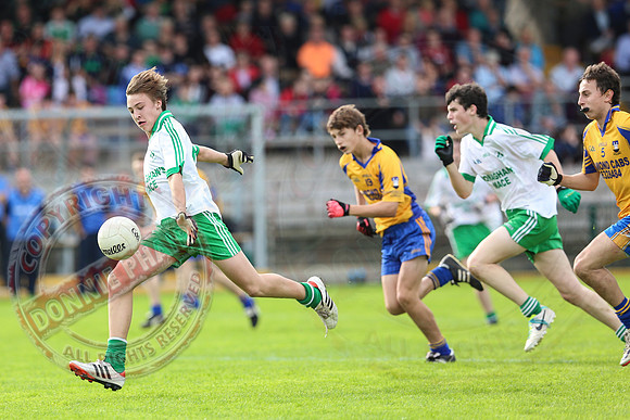Enniskillen Gaels (2-18) V Ederney (0-3) in U16 Juvenile GAA Football Championship Final.