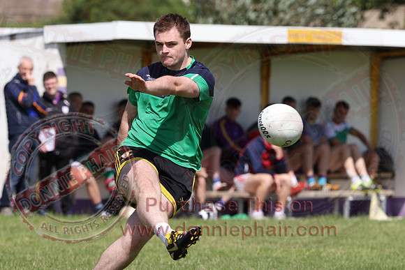 Derrygonnelly Harps Hooley on the Pitch - Free Kick Challenge - Fear the Free-19