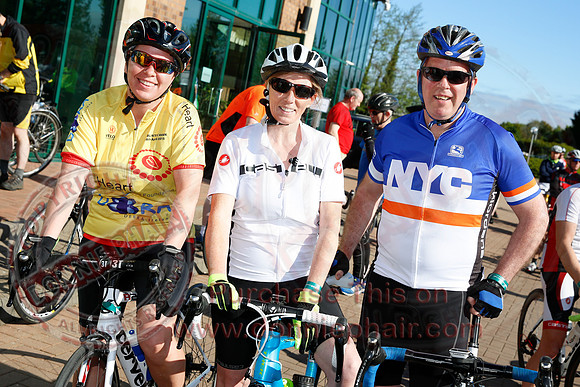 Quinn Industrial Holdings Charity Cycle in aid of NI Chest, Heart and Stroke.