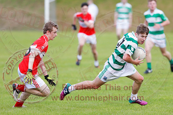Teemore (3-7) V Belnaleck (1-12) in Minor GAA Football League Division 4 Final.