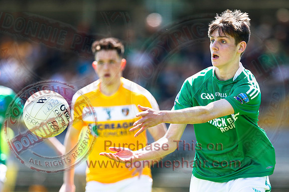 Fermanagh (2-9) V Antrim (4-10) in Ulster Minor GAA Football Championship First Round.